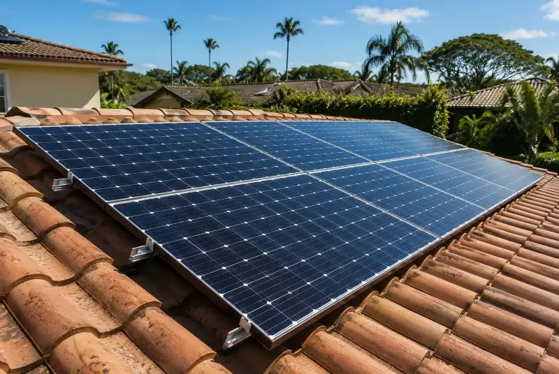 Installation de panneaux solaires à Kernascléden